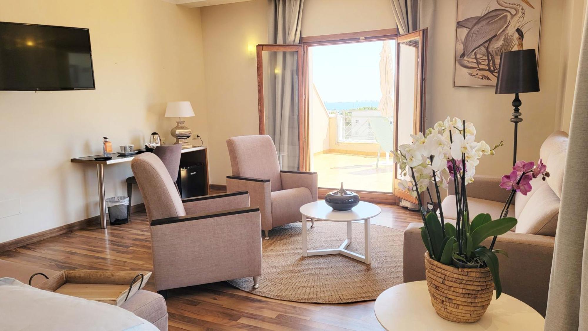 Hotel Monarque Costa Narejos Лос Алказарес Номер фото